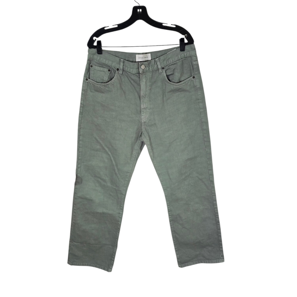 JEANERICA‎ VM0O9 VEGA Jeans LIGHT OLIVE GREEN Men's 34X34 Minimalist